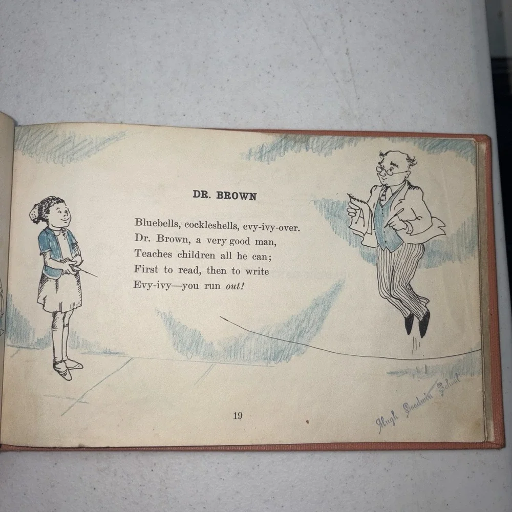 JUMP THE ROPE JINGLES VINTAGE 1961 HARDCOVER 1ST EDITION Emma Vietor Worstell